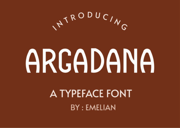 Argadana: A Versatile Display Font for Web Design