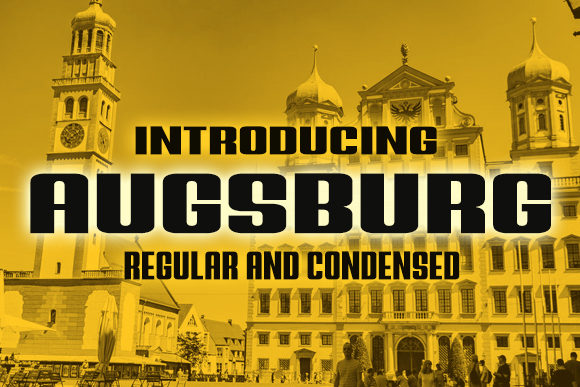 Augsburg: A Bold and Thick Display Font for Web Design