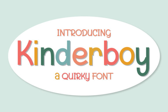 Discover Kinderboy: A Playful Font for Crafters and Creators