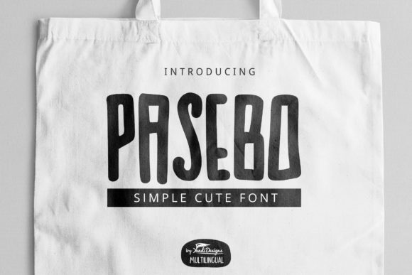 Discover Pasebo: A Quirky Display Font for Engaging Campaigns