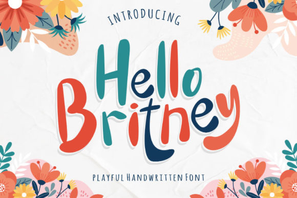 Enhance Your Brand with Hello Britney Font