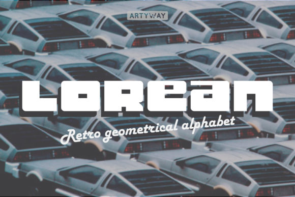 Enhance Your Brand with Lorean: A Bold and Modern Display Font