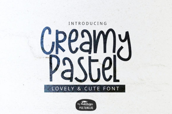 Enhance Your Web Design with Creamy Pastel Font