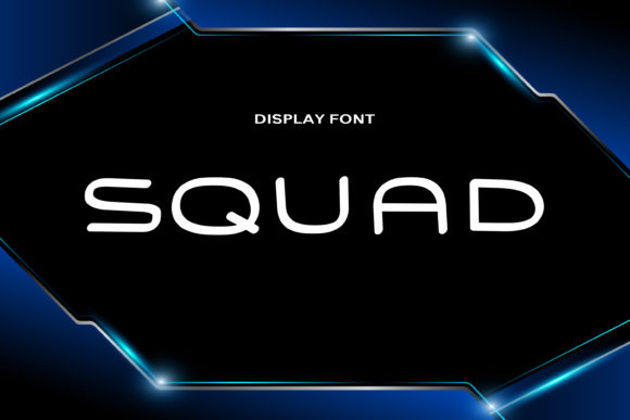 Enhance Your Web Design with Squad, the Modern Display Font