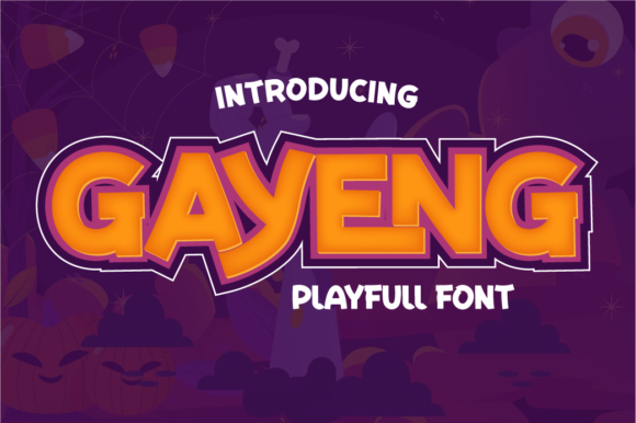 Enhance Your Web Design with the Playful Gayeng Font