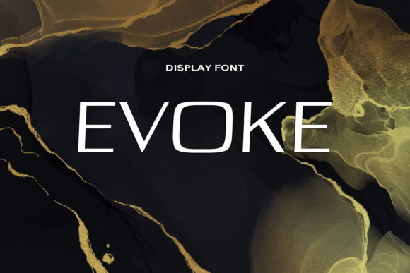 Evoke: A Font with Bold Character