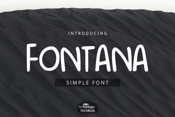 Fontana: A Charming Display Font for Editorial Design