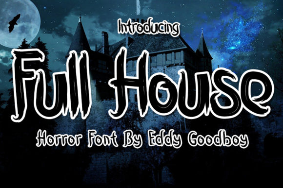 Full House: A Gothic Display Font for Editorial Impact
