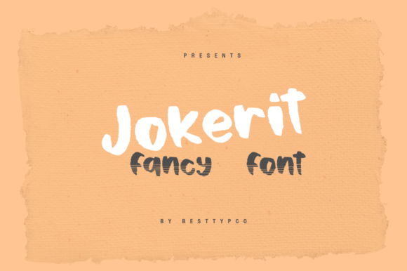 Jokerit: A Charming Display Font for Playful Branding