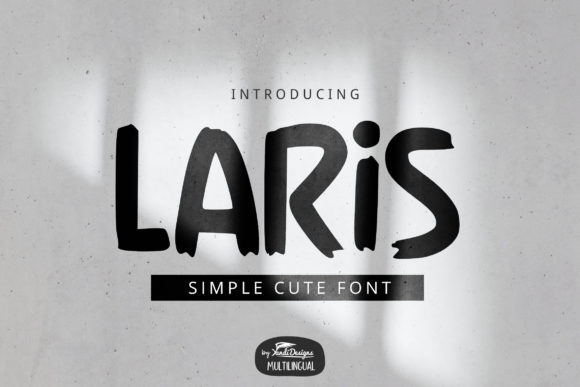 Laris: A Charming Display Font for Editorial Design