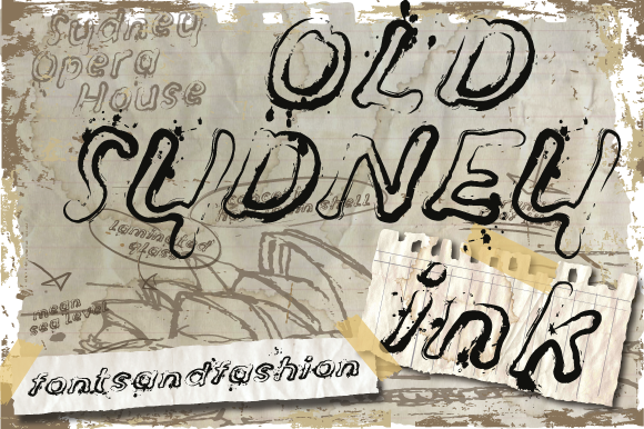 Old Sydney Ink: A Unique Display Font for Web Design