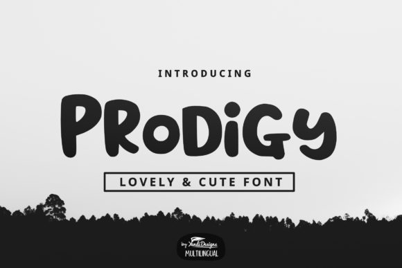 Prodigy: A Charming Display Font for Creative Projects