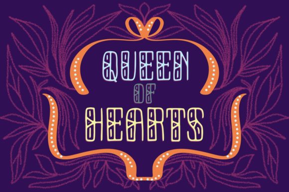 Queen of Hearts: A Playful Font for Your Brand