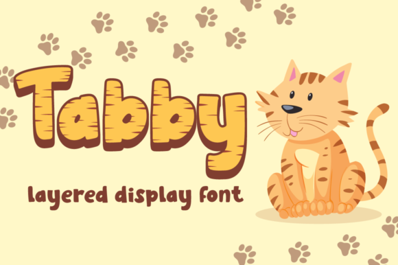 Tabby: A 3D Display Font for Eye-Catching Brand Content