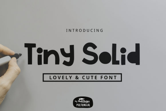 Transform Your Brand with Tiny Solid: A Charming Display Font
