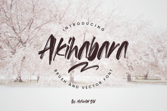 Transform Your Handmade Creations with Akihabara Font