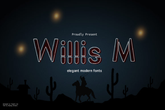 Willis M: A Modern Display Font for Web Design